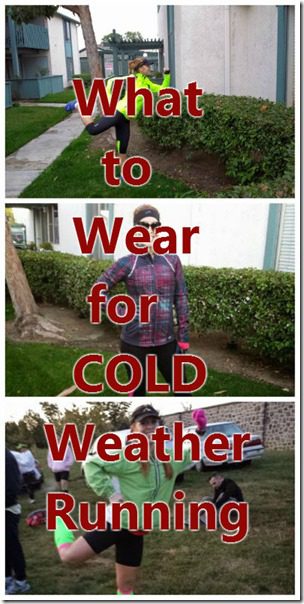 dressing for different temperatures winter running