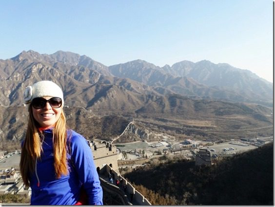 top of the great wall of china 