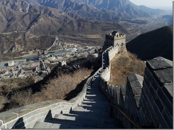 walk dont run on the great wall of china