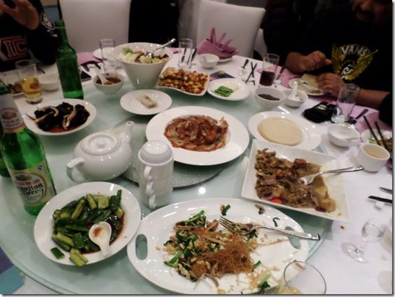 peking duck dinner in beijing food blog