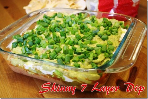 skinny 7 layer dip