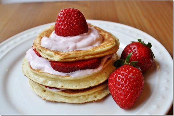 protein pancakes with strawberries recipe 