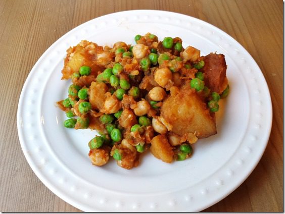 easy meatless monday recipe potato curry