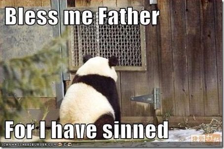 panda confession