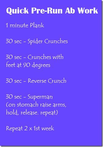 pre-run abs