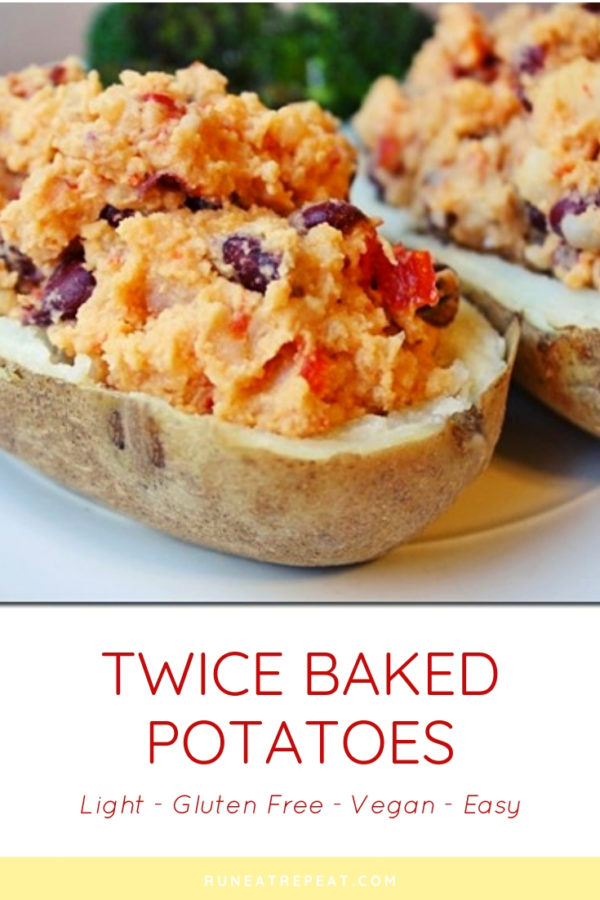 Vegan Twice Baked Potatoes with Sabra Hummus Recipe