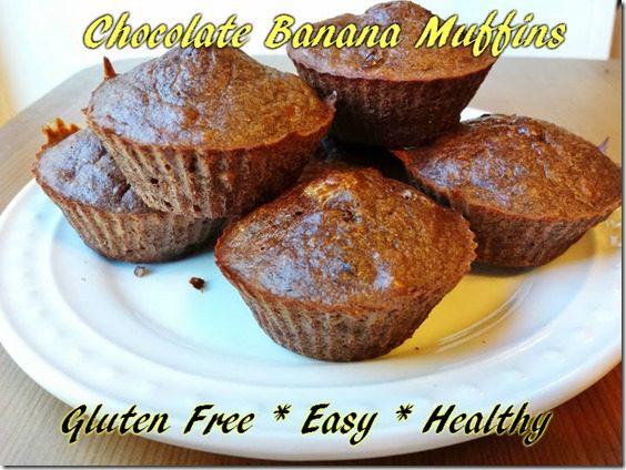 chocolate banana muffins recipe gluten free (727x545)