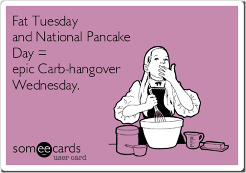 fat tuesday and pancake day