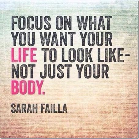 focus on your life