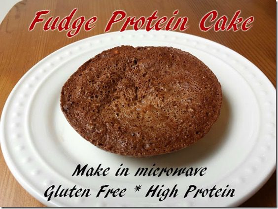 fudge protein microwave cake recipe 