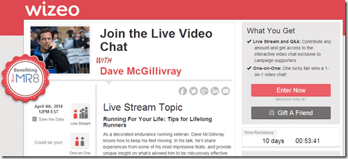 Free Entry to chat with Boston Marathon Director Dave McGillivray