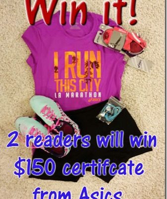 Asics Gift Certificate Giveaway