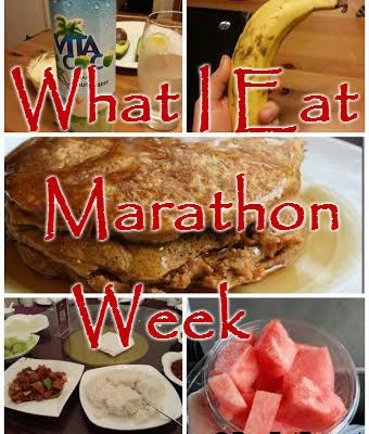 10 Things You Must Eat Before The Marathon Or the Sky Will Fall! That, or my own Pre-Race Diet…