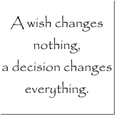 a wish changes nothing 