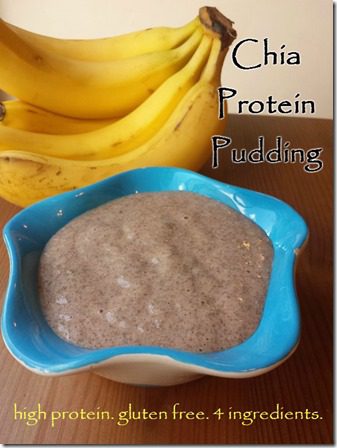 banana chia protein pudding recipe gluten free easy
