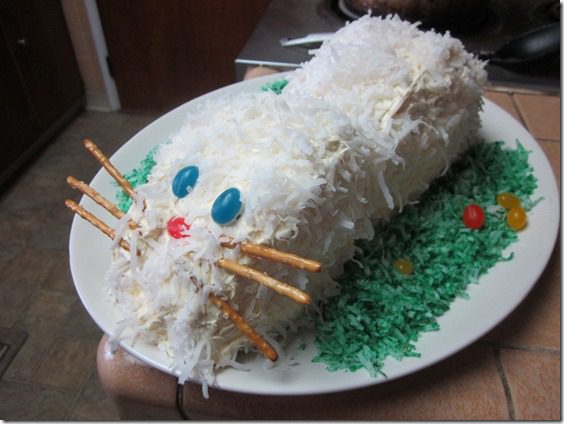 how to make a bunny cake
