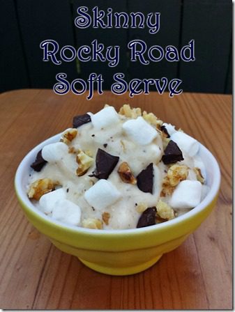 skinny rocky road soft serve