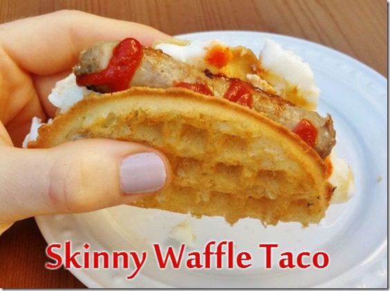 skinny waffle taco recipe 