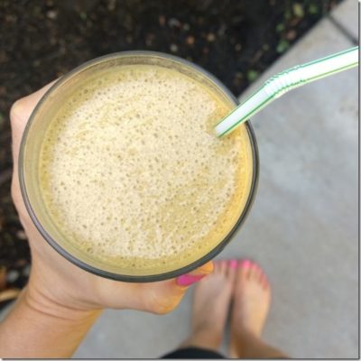 Iced Coffee Almond Protein Shake and SUJA GIVEAWAY