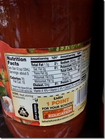 prego heart smart sauce with nutrition (600x800)