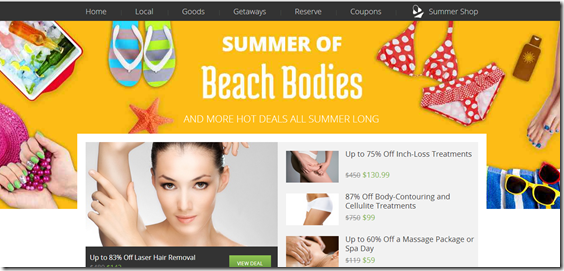 groupon summer store