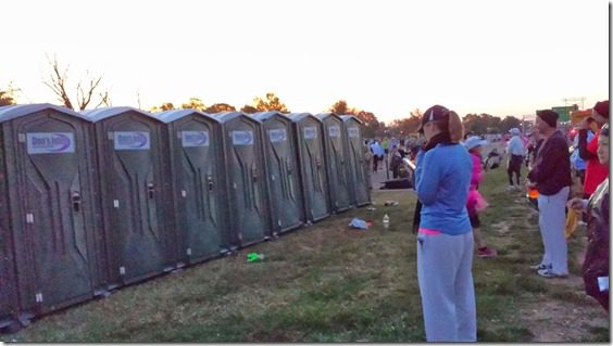 porta potties