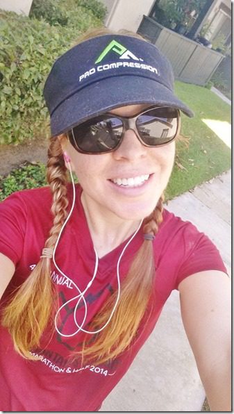 runner girl selfie get a life monican. (450x800)