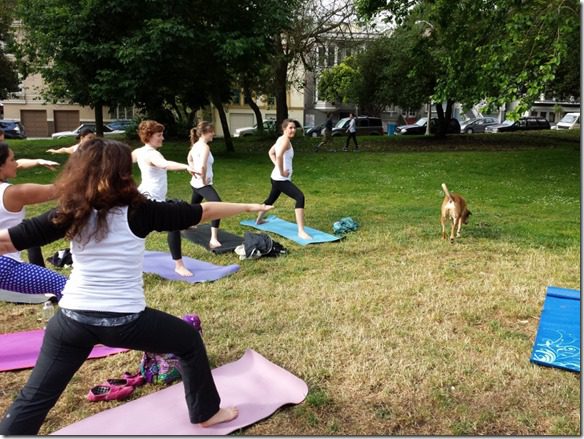 yoga with a dog (800x600)