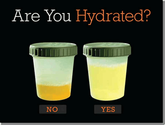 how to tell if you are hydrated