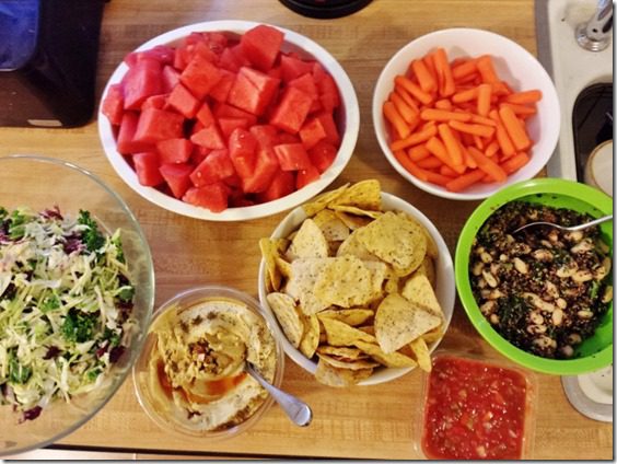 meatless monday spread dinner (800x600)