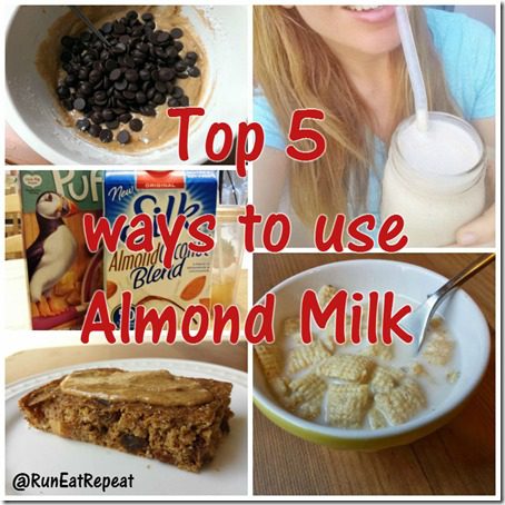 top 5 ways to use almond or coconut milk 