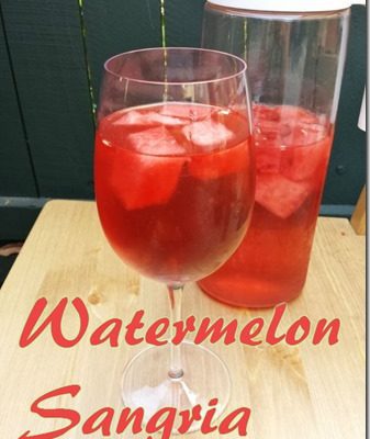 Watermelon Sangria Should Be the ONLY Sangria