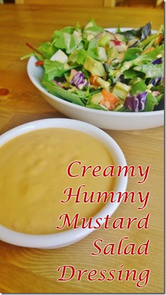 creamy hummus salad dressing 