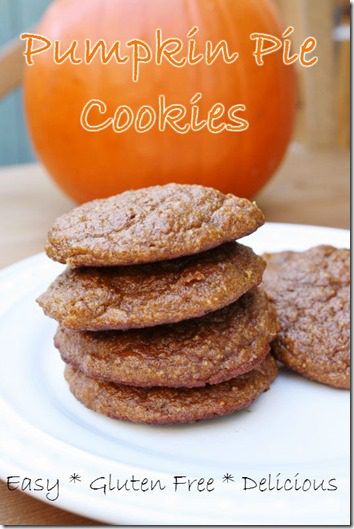 pumpkin pie cookies