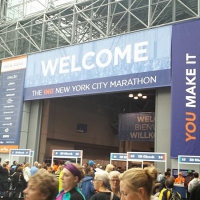 Cheers to the New York City Marathon Runners