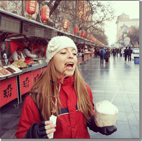 eating in china