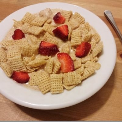 Peanut Butter and Strawberry Jelly Cereal