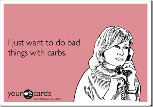 bad things with carbs