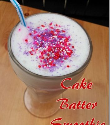 Cake Batter Smoothie Recipe