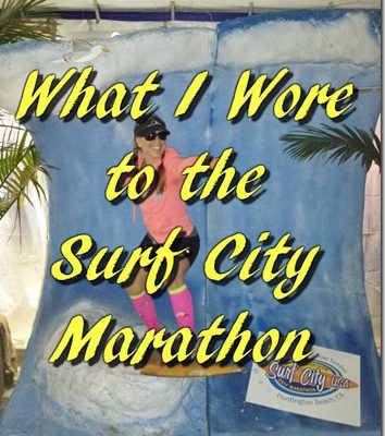What I Wore to the Surf City Marathon