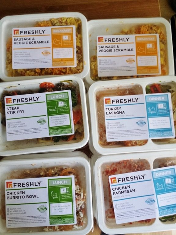 freshly prepared meals