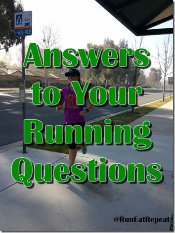 running blog questions and answers 
