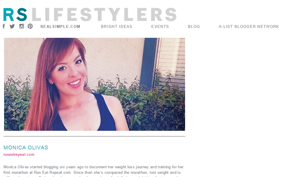 RS Lifestylers Announcement and Meatless Monday Feature