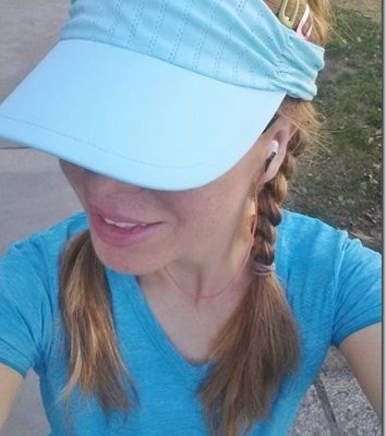 The Cutest Visor To Wear When Working Out Outside Hello
