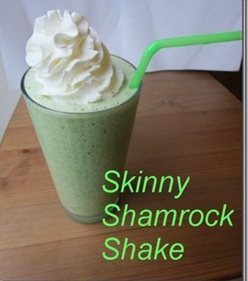 Skinny Shamrock Shake Recipe