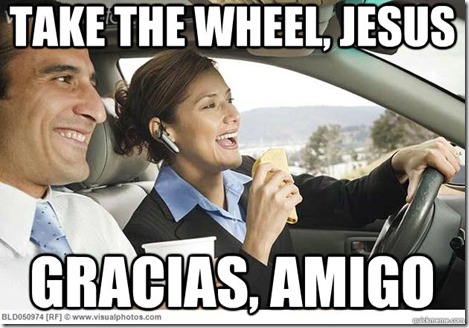 jesus take the wheel