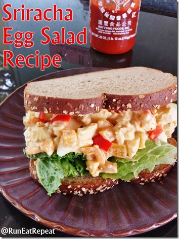 sriracha egg salad recipe blog healthy easy