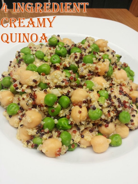 4 Ingredient Creamy Quinoa