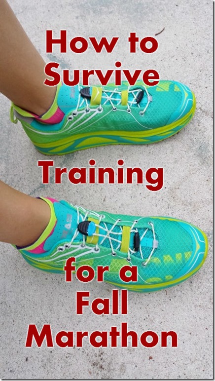 fall marathon training tips