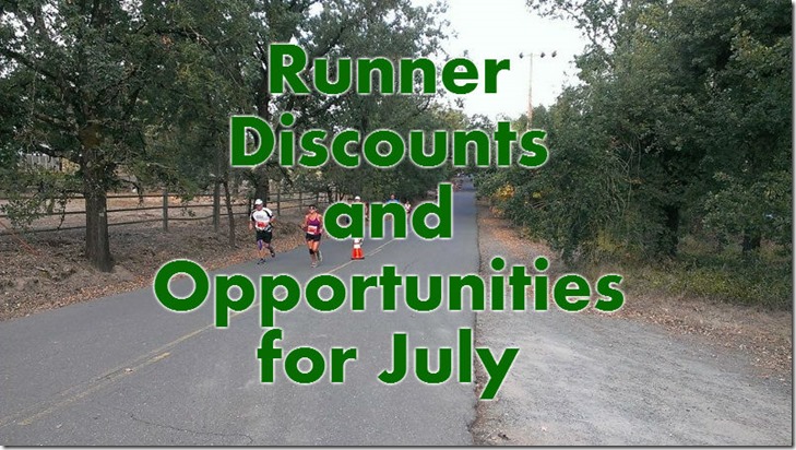 runner discounts and opportunities